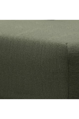 Canapé convertible angle gauche Nala - Kaki - 4 places - En tissu
