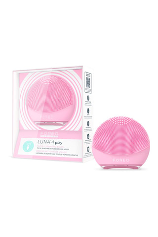 Brosse nettoyante et massante en silicone Luna 4 Play - Rose