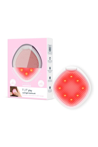 Brosse à cheveux LED Flip Play - Rose