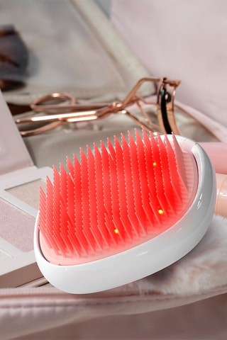 Brosse à cheveux LED Flip Play - Rose