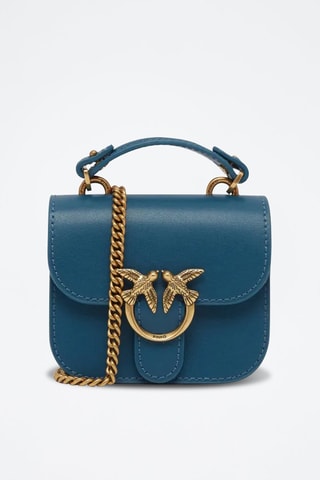 Sac à main - Bleu pétrole - Pinko