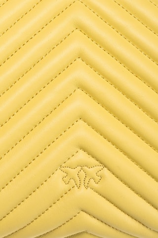 Sac à main en cuir - Jaune - Pinko