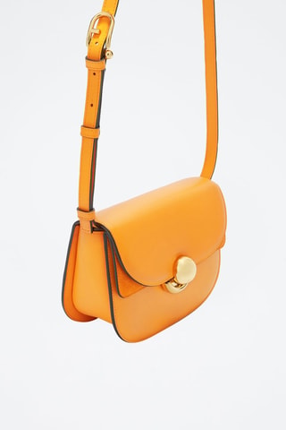 Sac bandoulière en cuir Sfera Mini - Orange - Furla