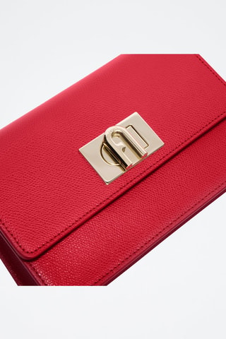 Sac bandoulière en cuir 1927 Mini - Rouge - Furla