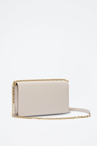 Sac bandoulière en cuir Sfera - Taille S - Ecru - Furla