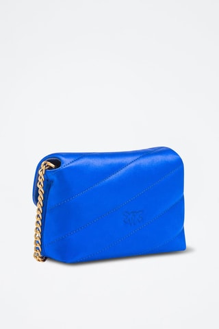 Sac bandoulière en soie - Bleu roi - Pinko