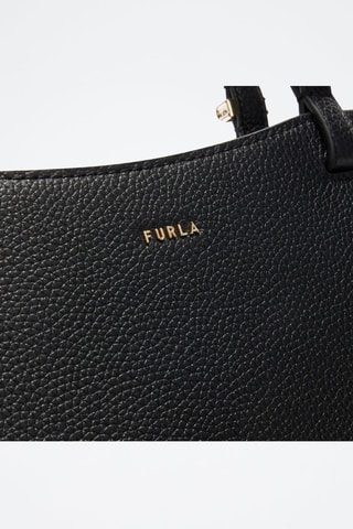 Cabas en cuir Gea - Taille M - Noir - Furla
