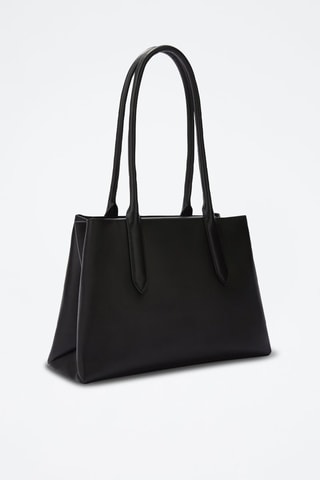 Cabas en cuir Meridiana - Taille M - Noir - Furla