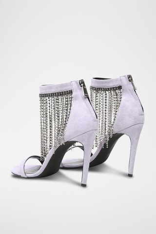 Sandales à talons - Violet - Pinko