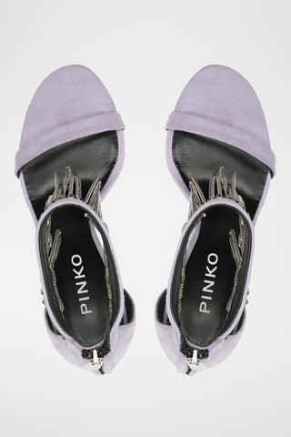 Sandales à talons - Violet - Pinko