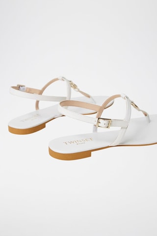 Sandales - Blanc - Twin Set