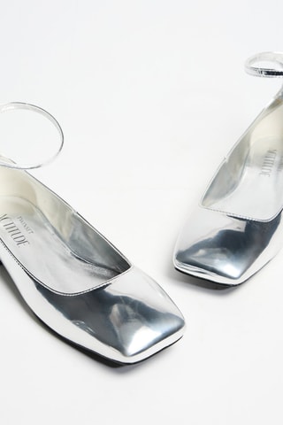 Ballerines vernies - Argenté - Twin Set