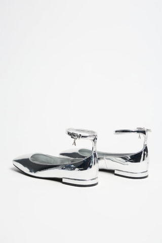 Ballerines vernies - Argenté - Twin Set
