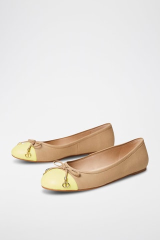 Ballerines - Marron clair et vert clair - Twin Set