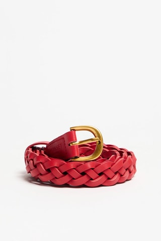 2 ceintures en cuir - Rouge - Twin Set