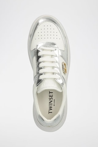 Baskets en cuir - Blanc - Twin Set