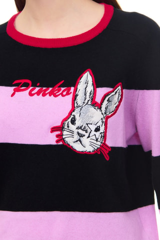 Pull en laine et cachemire - Rose - Pinko