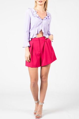 Gilet en soie - Mauve - Pinko