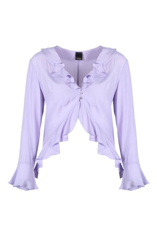 Gilet en soie - Mauve - Pinko