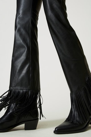 Pantalon slim - Noir - Twin Set