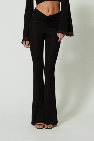 Pantalon flare - Noir - Twin Set