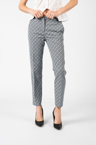 Pantalon taille haute - Bleu - Pinko