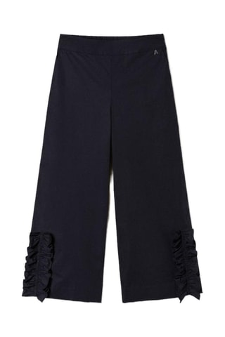 Pantalon loose 7/8 - Noir - Twin Set