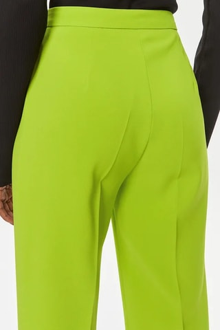 Pantalon taille haute - Vert - Pinko