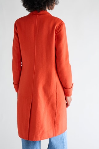 Manteau en alpaga - Rouge - Pinko