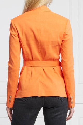Veste en lin - Orange - Pinko