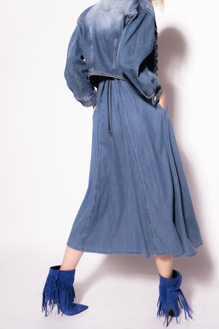 Veste en jean - Bleu - Pinko