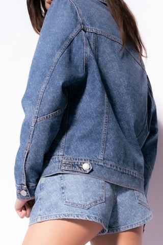 Veste en jean - Bleu - Pinko
