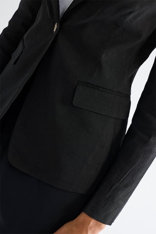 Veste en lin - Noir - Pinko
