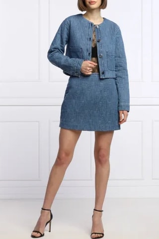 Veste en jean - Bleu - Pinko