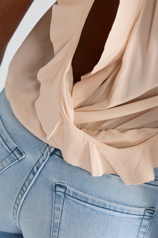 Top en soie - Rose poudré - Pinko