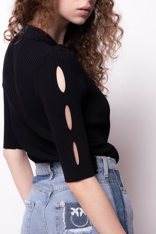 Top - Bleu foncé - Pinko