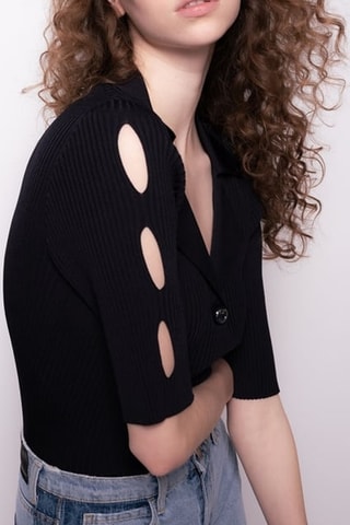 Top - Bleu foncé - Pinko