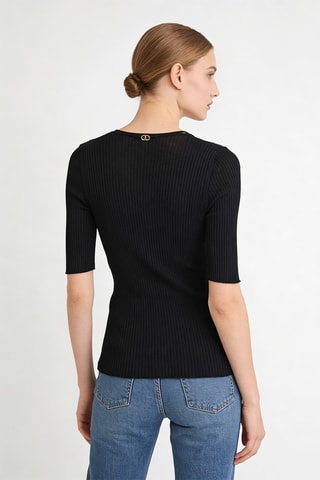 Top - Noir - Twin Set