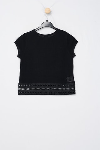 Crop top - Noir - Pinko
