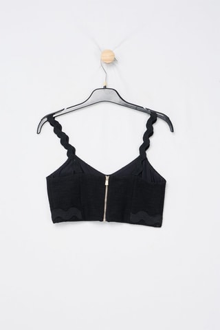 Crop top - Noir - Pinko