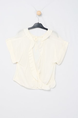 Top en soie - Blanc - Pinko