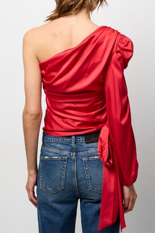 Top asymétrique - Rouge - Pinko
