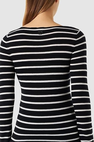 Top en laine et cachemire - Blanc - Pinko