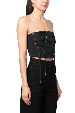 Crop top - Noir - Pinko