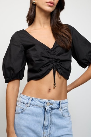 Crop top - Noir - Pinko