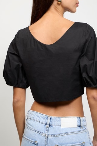 Crop top - Noir - Pinko