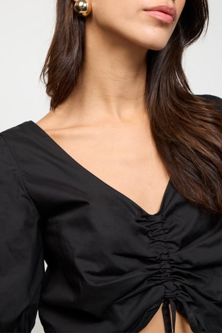 Crop top - Noir - Pinko