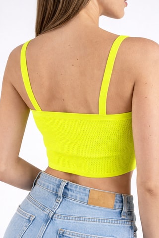 Crop top - Vert - Pinko