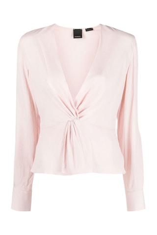 Top en soie - Rose poudré - Pinko