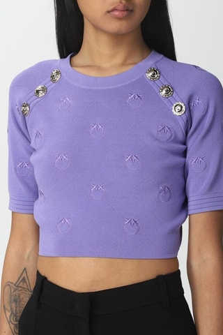 Crop top - Violet - Pinko